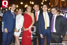 Alejandro Guerrero, Marian, Sandra Zapian, Alejandro Guerrero, Rodrigo Guerrero y Santiago Guerrero