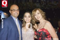 Hugo Márquez, Marlene Márquez y Karla Camarena