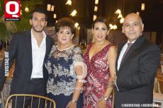 Iván Mojica, Olga Magaña, Lili reyes y Elias Mojica
