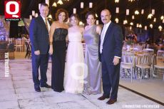 Jorge Munita, Lorlei Miller, Ana Fuentes, Shannon Miller, y Enrique Fuentes