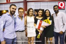 A   José Fonseca, Carlos Guzmán, Rocío Montoya, Emely Ramírez, Graciela Montoya y Juan Martínez