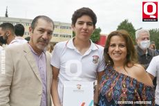 Antonio Pérez, José Pérez y Laura Garza