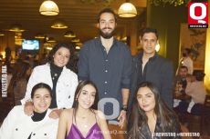 Daniela Moncada, Luis Farias, Paulo Reynoso, Úrsula Orozco, Sarahi Camacho y Ale de la Rosa