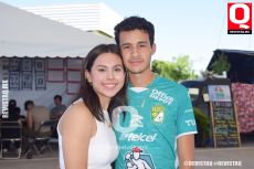 Daniela Rosas y Jesús Méndez