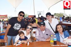 Familia Ruiz Carbonio y familia Becerra de Santos