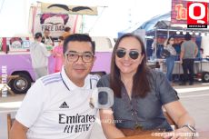 Marco Morales y Paola Sánchez