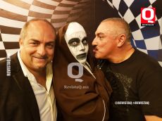 A  Tony Flores y Samule Márquez  con la Monja