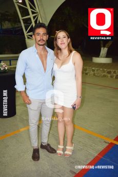 Julio Medina y Natalia Anaya