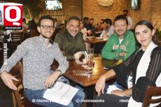 Alejandro Torres, Héctor Torres, Gabino Ruíz y Sandra Navarro