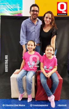 Nacho González Durán y familia
