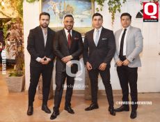 Oliver López, Edgar Aguilera, Israel Rocha y Martín Saldaña