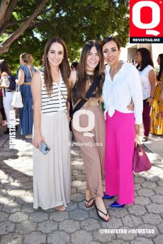 Daniela Velázquez, Nadia Gutiérrez y Daniela Cruz