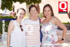 Itzel Torres, Carmen Ostiz e Ida Gudiño