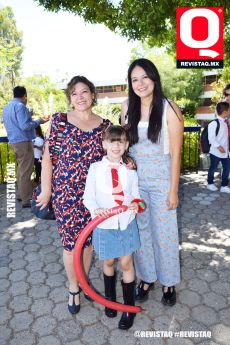 Leticia Campos, Paula Dávalos Galindo y Karla Galindo