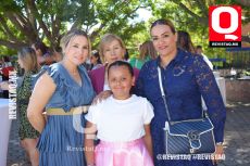 Lizeth Arias, Mary Márquez, Romina Rodríguez y Edna Muñoz