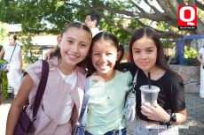 María José Trejo, Luciana Bonilla y Fabiana Huerta
