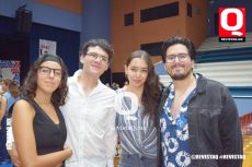 Ivana Cárdenas,  Adrian Orozco,  Danna Palacios y Diego  Castillo