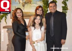 Claudia Rivas, Ana Bertha Fonseca, Baltazar Colin y Karol Colin.