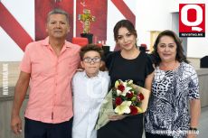 Alejandro, Santiago Castro , Anabel Morán e  Irma