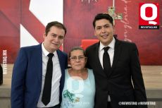José Antonio Vázquez , Paulina Padilla y Pedro Vásquez