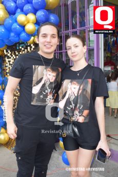 Germán Borja y Valeria Maya