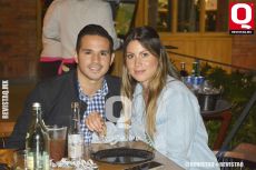 Irving Santoscoy y Jessica Urtaza