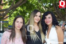 Mayela de la Garma,  Gris Preciado y Pamela de Vega