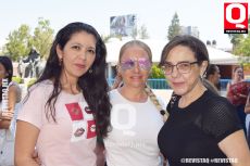 Roxana Muñoz,  Mariela Ramírez y Cecilia Morales