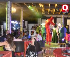 Todos divertidos en el Campestre Center en los Premios Q