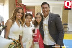 Blanca López,César Moreno ,Regina Moreno y Cesar Moreno