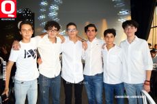 Daniel Muñoz, Santiago Ramos, Antonio Sánchez, Leonardo Navarro, Juan Carlos Flores y Jorge Villalobos