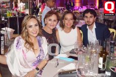 Lupita Robles, Imelda León, Nora Rodríguez y Diego Jiménez