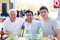 A   Jorge Padilla, Jaime Kirchner  y José Luis Andrade