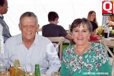 Amables David Guarro y Marcela Hassey