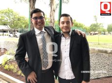 Emilio Carrera y Cristian Cuadra