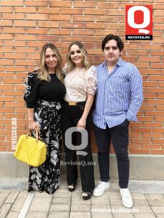 Rosario Ramírez, Daniela Guzmán y Sergio Guzmán