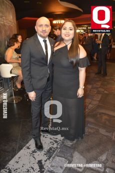 Darío Ripoll con Karolina Velázquez