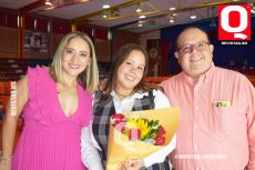 Karina Páez, Frida Rodríguez y Eduardo Rodríguez