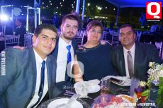 Alejandro García, David García, Mónica del Monte y  David García