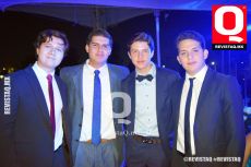 Marcelo Cuellar, Alejandro García, César González y Gerardo Ramírez