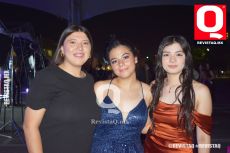 Mariana Ramírez, Paula Meza y Violeta Galván