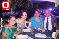 María José Segura Verá, Rebeca Segura,  Bianca Cantú y Héctor Segura