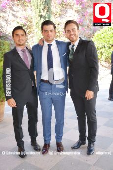 Fernando Lomelí, Sebastián Loza y Toño Tort