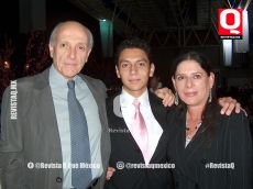 Lalo Pons, Raúl Ramírez y Tere Chico de Pons