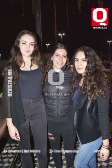 Sofía Defossé, Cinthya Hernández y Ximena Roldán