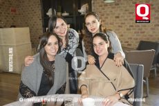 Yanaí Rojas Rócha, Laila Vázquez Nassar, Saly González Torres y Arlette Vázquez Nassar.