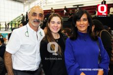 Alejandro Márquez, Ingrid Muñoz y Anel Cabeza de Vaca