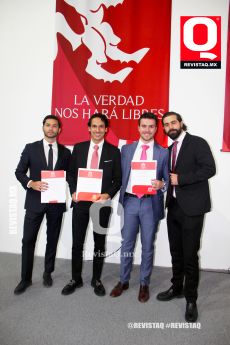 Jorge Clarck, Bernardo Hernández, Marcelo Rodríguez y Alex Márquez