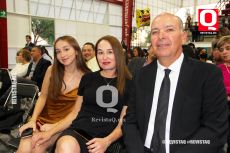 Paola Salazar, Erika Reyes y Germán González