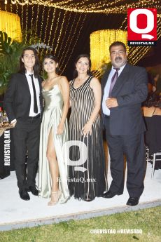 Sergio Canchola, Daniela Chaín, Alejandra Galindo y Francisco Chaín